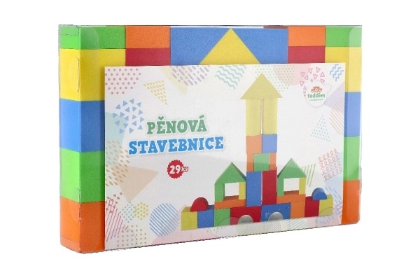 Kleurige foam bouwset voor kinderen