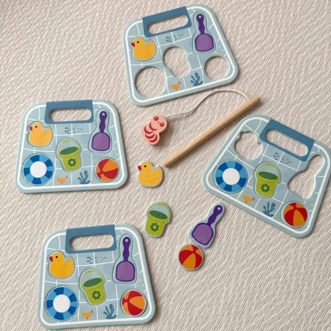 Tooky Toy spel vissen vangen