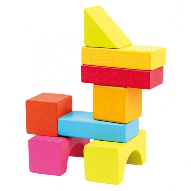 Bino Blokken in Emmer 100 stuks nieuwe kleuren