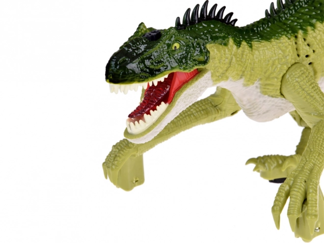 Groene dinosaurus met afstandsbediening