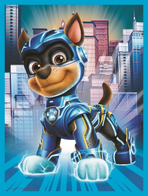 Puzzel MAXI dubbelzijdig 2x10 stukjes Heroïsche honden Paw Patrol in doos 40x27x6cm 24m+