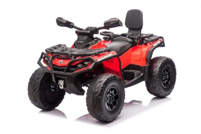 Elektrische kinderquad Can Am Outlander met bestuurder