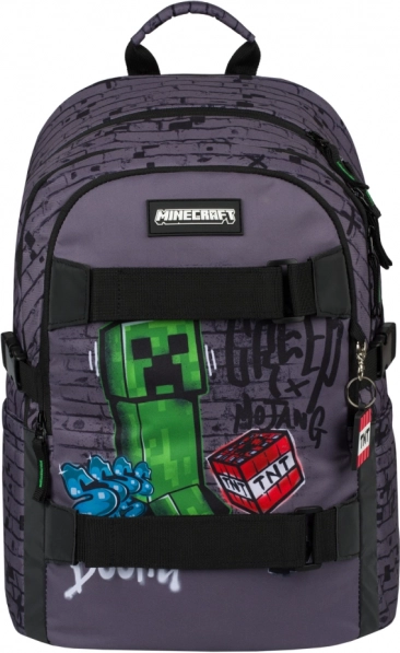 schoolrugzak Baagl Skate Minecraft TNT