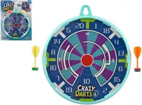 Kinderdartbord met zuignappijlen 23 cm