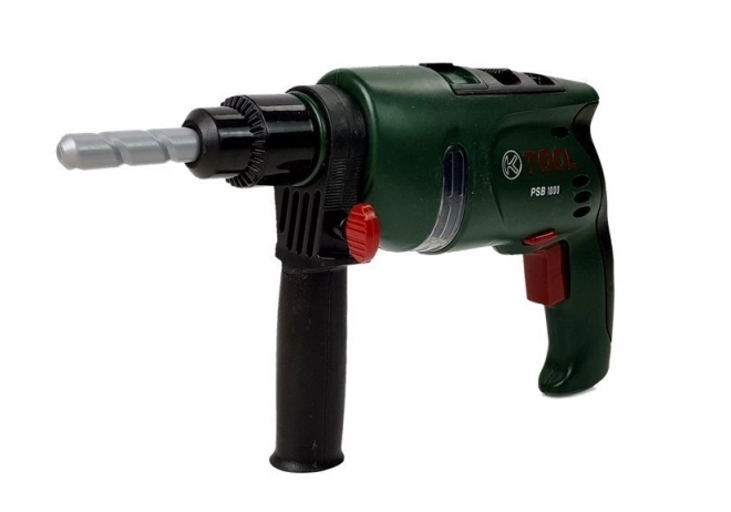 Doe-het-zelf set Accuboormachine Beschermende bril Helm