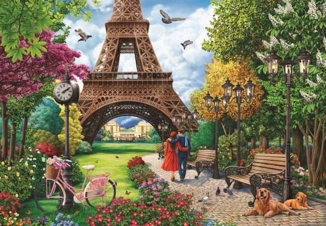 ANATOLIAN Puzzel Lente in Parijs 500 stuks