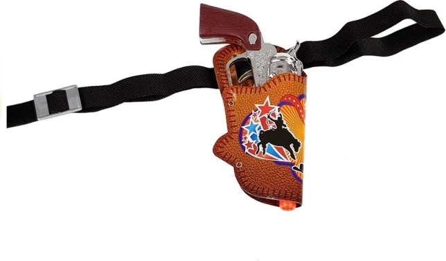 Revolver met holster en verstelbare riem