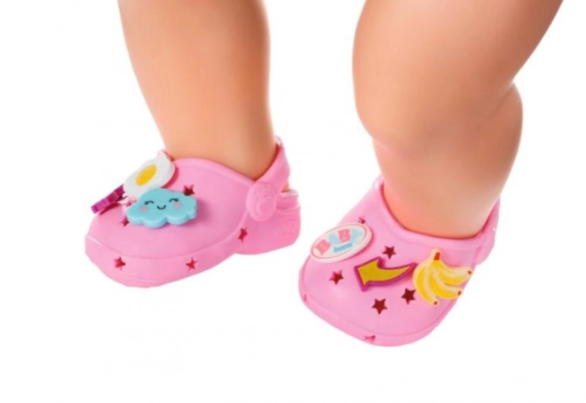 BABY born Rubberen Sandalen, 3 soorten, 43 cm