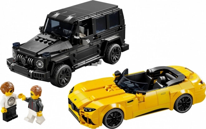 LEGO Speed Champions 76924 Mercedes-AMG G 63 en Mercedes-AMG SL 63