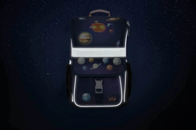 BAAGL SET 3 Zippy Planeten: Boekentas, etui, zak
