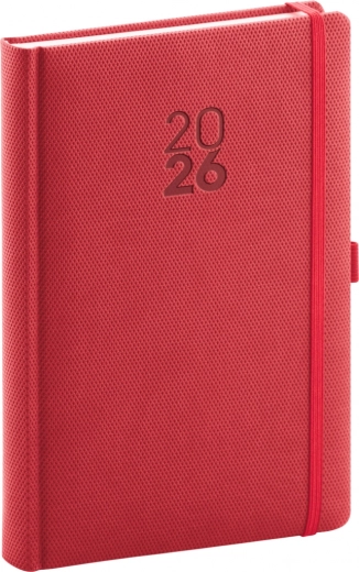 Dagboek Diamante Rood 2026
