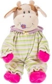 Pluche koetje in shortje 45 cm