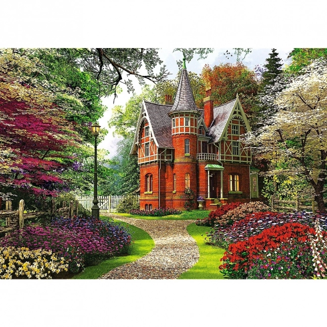Puzzel 1000 stukjes Victoriaans Huis