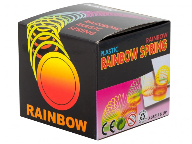 Magische regenboog springveer