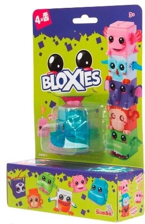 Set van 4 Bloxies-figuren