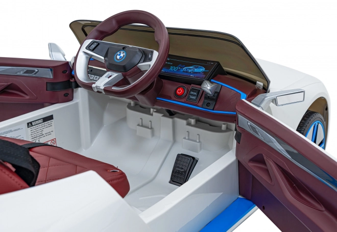Kinderauto op batterij BMW i4 – Wit