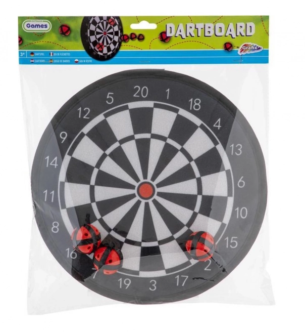 Doelwit met klittenband en ballen 29,5 cm