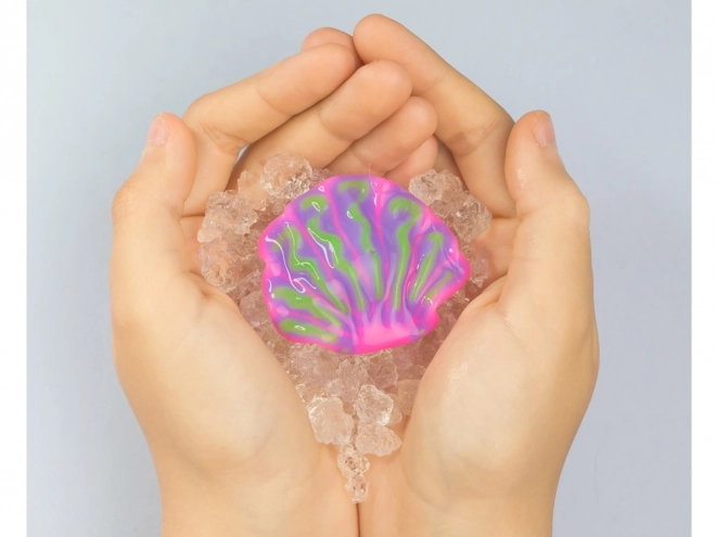 TUBAN TUBI JELLY set van 6 kleuren met klein aquarium – zeemeermin
