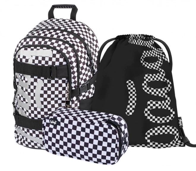 BAAGL 3 SET Skate Ska: rugzak, etui, gymsack