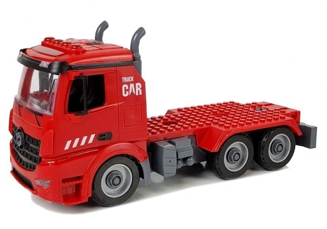 Set DIY Brandweerwagen 2-in-1 met Verwisselbare Krik