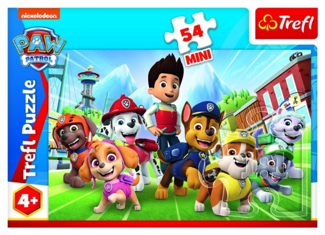 Minipuzzel Paw Patrol 54 stukken