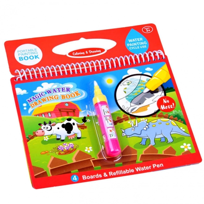 Waterkleurboek met dieren