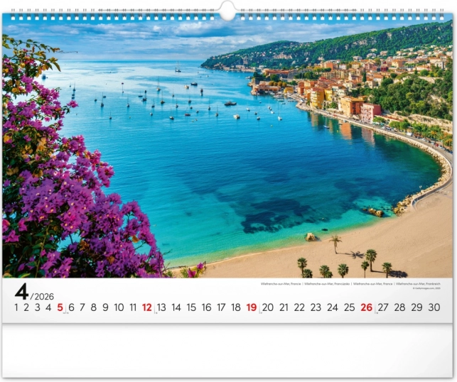 Muurkalender Zee 2026