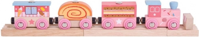 Bigjigs Rail Zoete Expres met rails