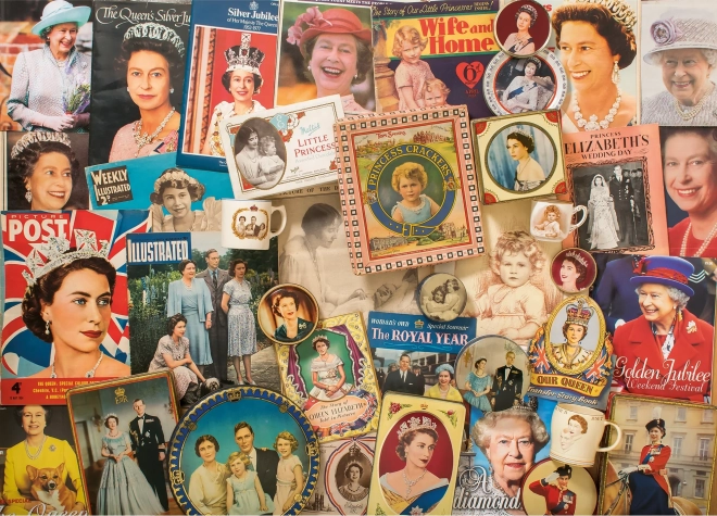Puzzel Onze Majesteit de Koningin 1000 stukjes GIBSONS