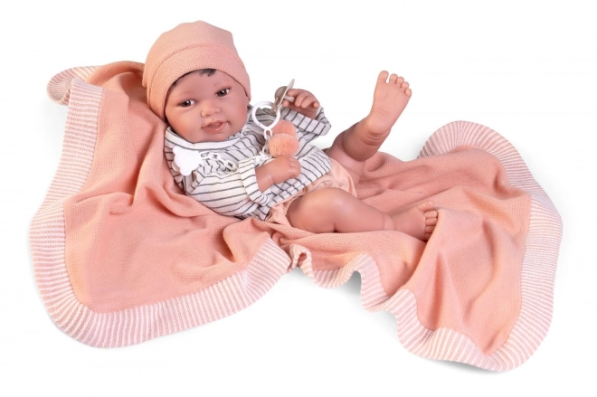 Antonio Juan 50413 PIPO - realistische babypop met volledig vinyllichaam - 42 cm
