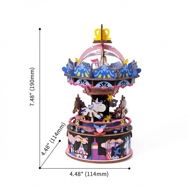 RoboTime 3D puzzel Vrolijke draaimolen