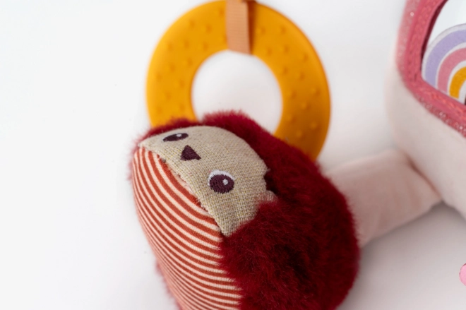 Lilliputiens textielspeeltje met activiteiten Eenhoorn Lena