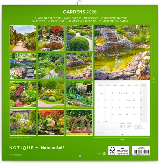 Notitiekalender Tuinen 2026