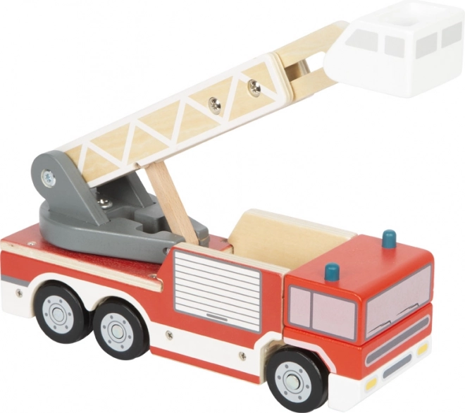 Brandweerwagen met draaibare ladder voor kinderen