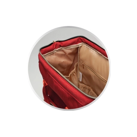 Canpol baby's luiertas LADY MUM – Rood