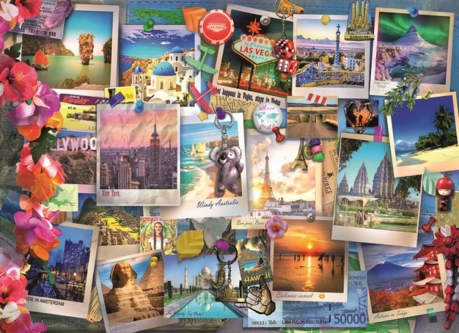 Ravensburger puzzel Reisschatten 500 stukjes