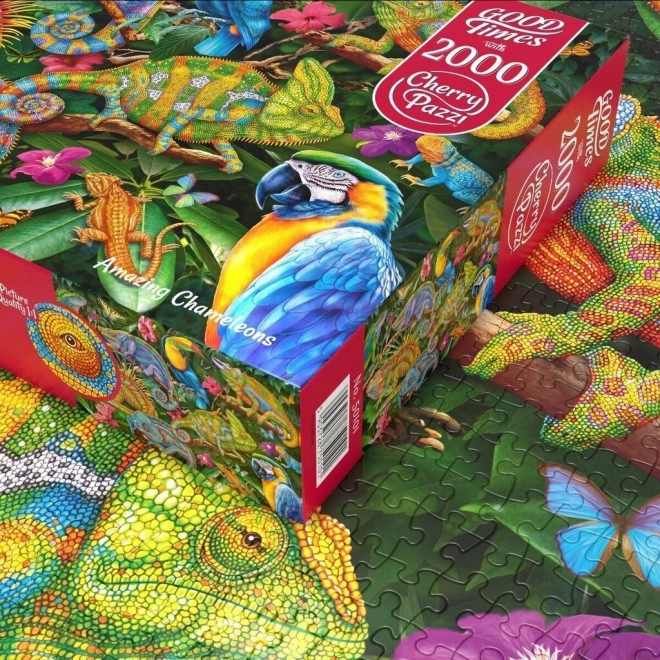 Puzzel Geweldige Kameleons 2000 stukjes
