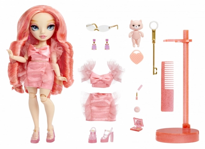 Rainbow High Nieuwe Vrienden Modepop - Pinkly Paige Roze