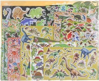 Dinosaurusstickers – 500 stuks