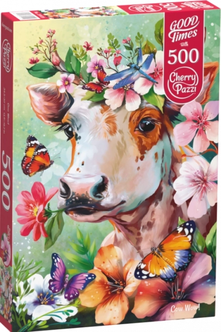 Puzzel CHERRY PAZZI Wow, koe! 500 stukjes