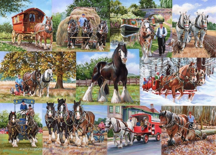 Puzzel 1000 stukjes Tahouni van House of Puzzles