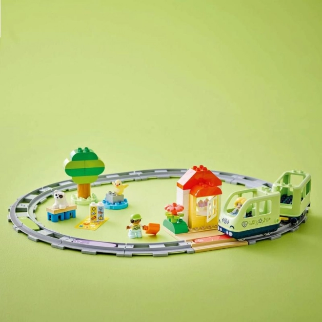 Zomervakantieavontuur met interactieve DUPLO-trein