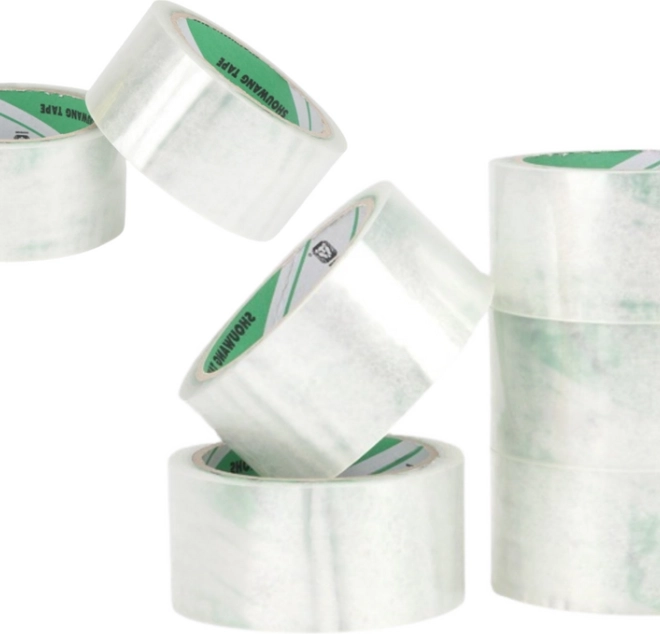 Transparante verpakkingstape acryl 48 mm x 60 m