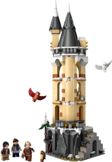 Iconisch uilenverblijf van Hogwarts in een gedetailleerde uitvoering