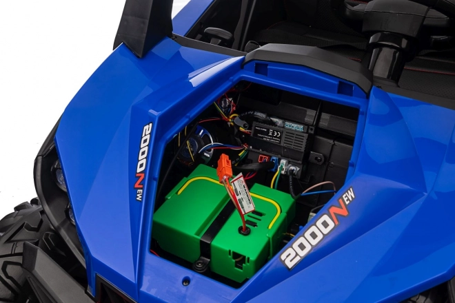 Elektrische kinderbuggy UTV-MX blauw