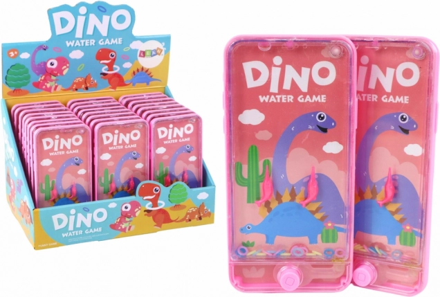 Watergame Vaardigheidsconsole Telefoon Dino Roze