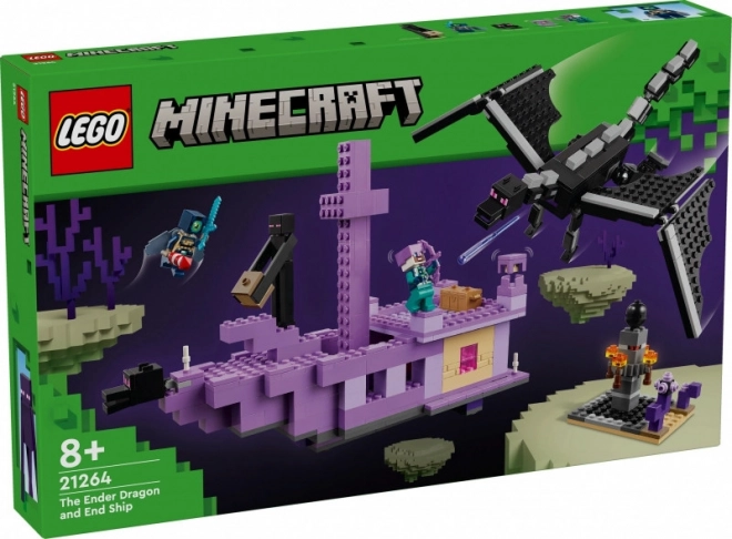 LEGO Minecraft 21264 Ender Draak en End Schip