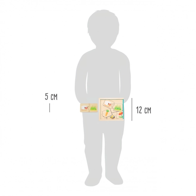 Small Foot Educatief spel dieren voeren