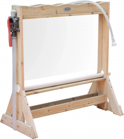 Dubbelzijdig bord met waterpomp