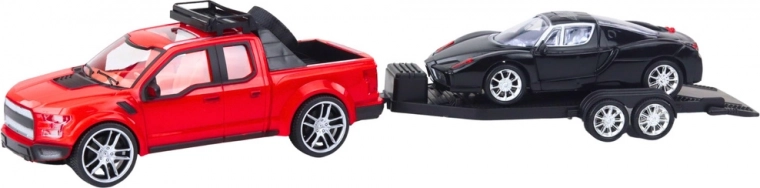 Afneembare aanhanger en voertuigtransport